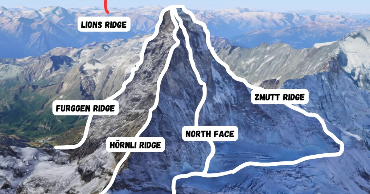 Climbing Guide Routes GUIDE: Climbing Routes on the Matterhorn | Guidezone Blog